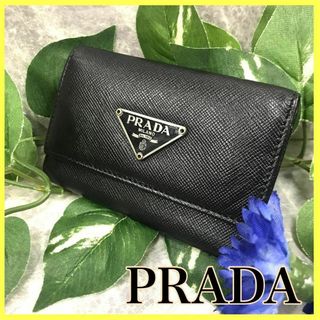 プラダ(PRADA)の⭐️訳あり特価⭐️ プラダ キーケース キーホルダー 6連 トライアングルロゴ(キーケース)