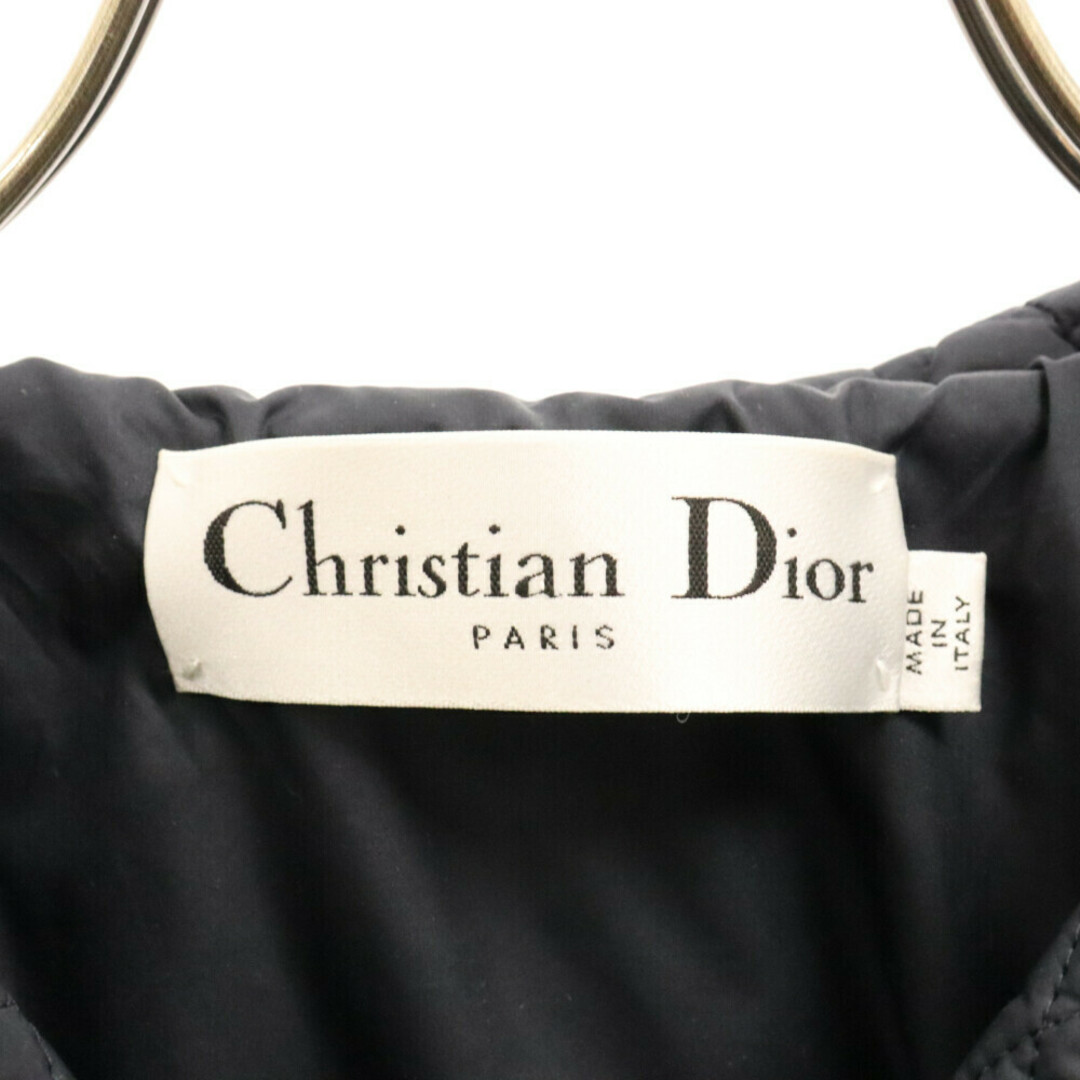 Christian Dior(クリスチャンディオール)のChristian Dior クリスチャンディオール 23AW マクロカナージュ キルティングボンバージャケット 317C57A2827 ネイビー レディース レディースのジャケット/アウター(その他)の商品写真