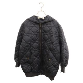 Christian Dior - Christian Dior クリスチャンディオール 23AW マクロカナージュ キルティングボンバージャケット 317C57A2827 ネイビー レディース