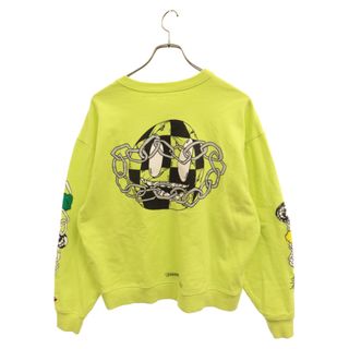 クロムハーツ(Chrome Hearts)のCHROME HEARTS クロムハーツ 22AW×MATTYBOY PPO LINK SWEAT SHIRTS×マッティーボーイ プロリンク スウェットシャツ ライムグリーン(スウェット)