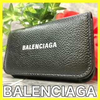 バレンシアガ(Balenciaga)の❤️美品❤️ バレンシアガ 6連キーケース レザー ブラック(キーケース)