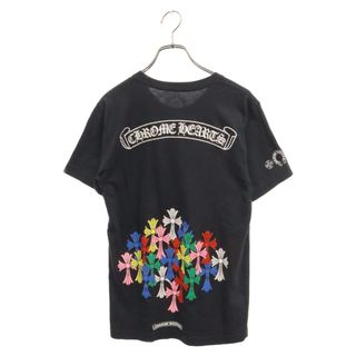 クロムハーツ(Chrome Hearts)のCHROME HEARTS クロムハーツ MLTCOL CEM CRS T-SHRT マルチセメタリークロスプリント 半袖Tシャツ カットソー ブラック(Tシャツ/カットソー(半袖/袖なし))