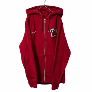 NIKE - 90s 古着 NIKE パーカー L ワシントン ナショナルズ MLB ゆるだぼ