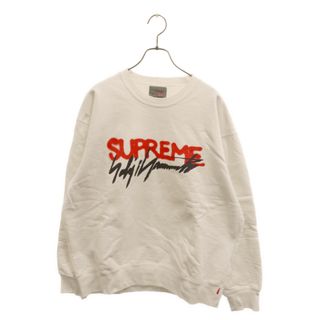 シュプリーム(Supreme)のSUPREME シュプリーム 20AW×Yohji Yamamoto ヨウジヤマモト フロントプリント クルーネックスウェットトレーナー ホワイト(スウェット)