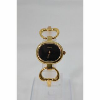 グッチ(Gucci)の【GUCCI】　腕時計　中古/美品　ゴールド(腕時計)