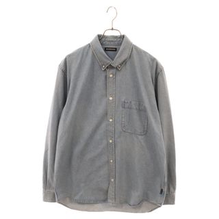 バレンシアガ(Balenciaga)のBALENCIAGA バレンシアガ 19SS Back Logo Denim Shirt バックロゴ ボタンダウン オーバーサイズ デニムシャツ インディゴ 557578(シャツ)