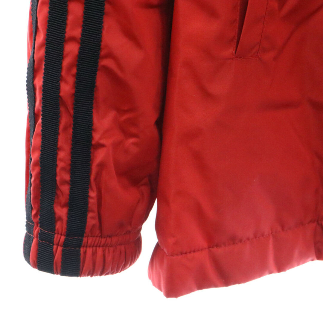 Gucci(グッチ)のGUCCI グッチ ×adidas 3 Stripes Coach Jacket 3ストライプ ロゴパッチナイロンコーチジャケット レッド 727337 ZALJ1 メンズのジャケット/アウター(ナイロンジャケット)の商品写真