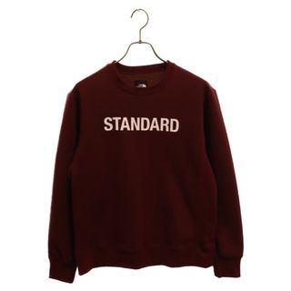 THE NORTH FACE ザノースフェイス STANDARD CREW NECK SWEAT スタンド クルーネック スウェットトレーナー レッド NT11941R