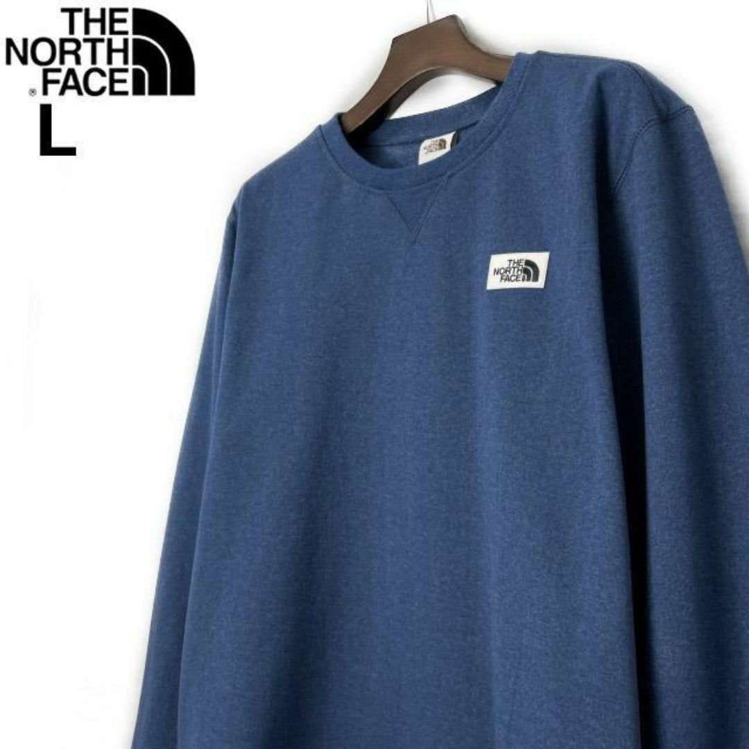 THE NORTH FACE(ザノースフェイス)のノースフェイス トレーナー スウェット US限定 裏起毛(L)青 181130 メンズのトップス(スウェット)の商品写真