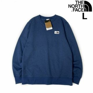 THE NORTH FACE - ノースフェイス トレーナー スウェット US限定 裏起毛(L)青 181130