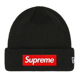 シュプリーム(Supreme)の未使用品☆supreme ボックス  ロゴ ニット帽  ビーニー cap(ニット帽/ビーニー)