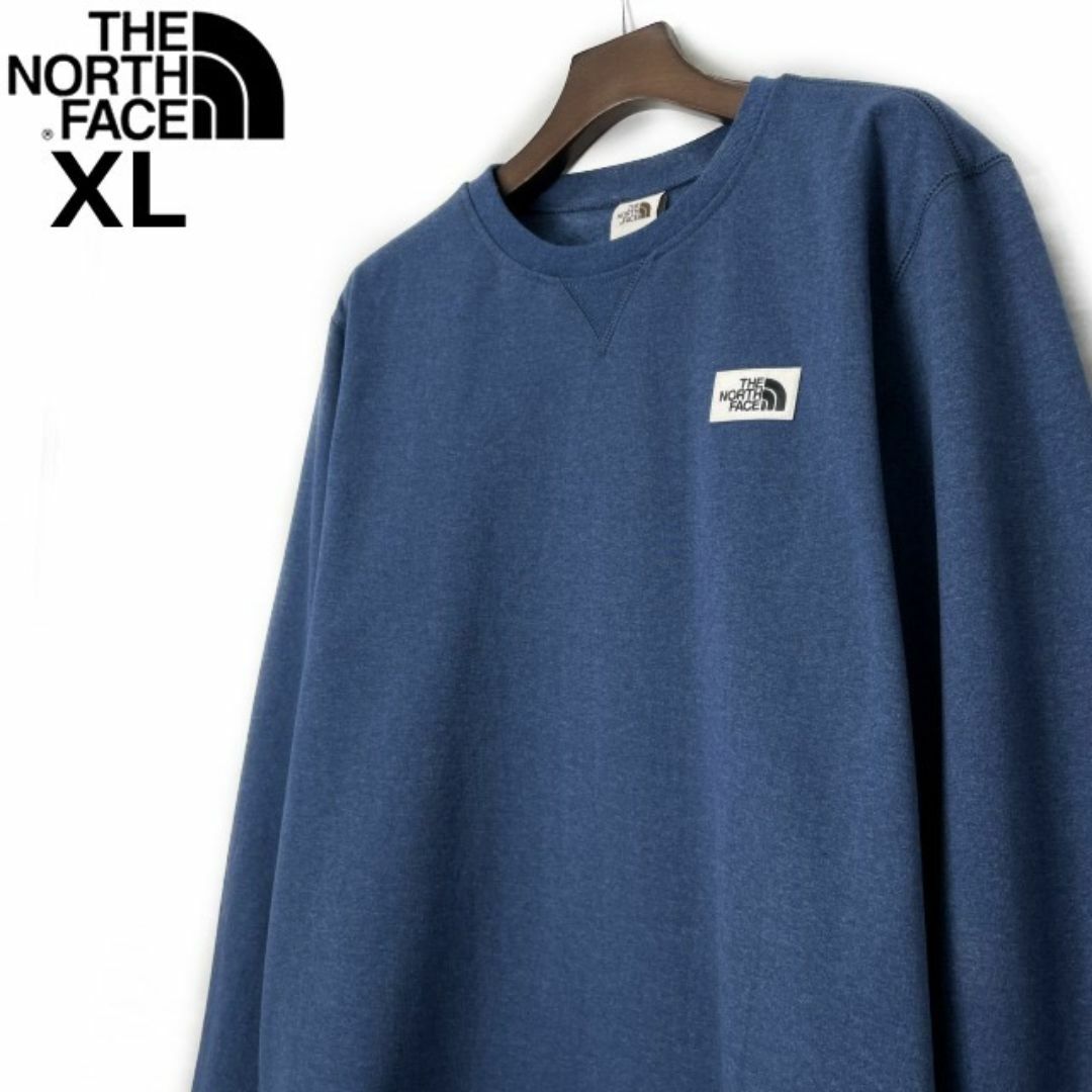 THE NORTH FACE(ザノースフェイス)のノースフェイス トレーナー スウェット US限定 裏起毛(XL)青 181130 メンズのトップス(スウェット)の商品写真