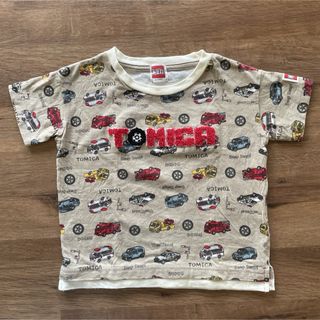 TOMICA トミカ 男の子 半袖 Tシャツ 100 救急車他(Tシャツ/カットソー)