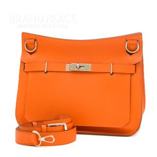 エルメス(Hermes)のエルメス ジプシエール28 トリヨンクレマンス オレンジ シルバー金具 P刻印(ショルダーバッグ)