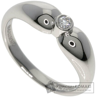 ティファニー(Tiffany & Co.)のTIFFANY&Co. ティアドロップ 1P ダイヤモンド リング・指輪 PT950 レディース(リング(指輪))
