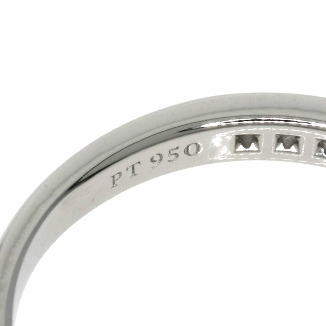 Tiffany & Co.(ティファニー)のTIFFANY&Co. チャネルセッティング ハーフダイヤモンド リング・指輪 PT950 レディース レディースのアクセサリー(リング(指輪))の商品写真