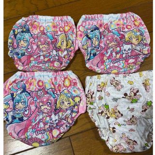 女の子 下着 パンツ 110cm 4枚セット プリキュア ショーツ(下着)