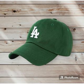 ☆早い者勝ち☆LAロゴ キャップ FREE SIZE Dark Green(キャップ)