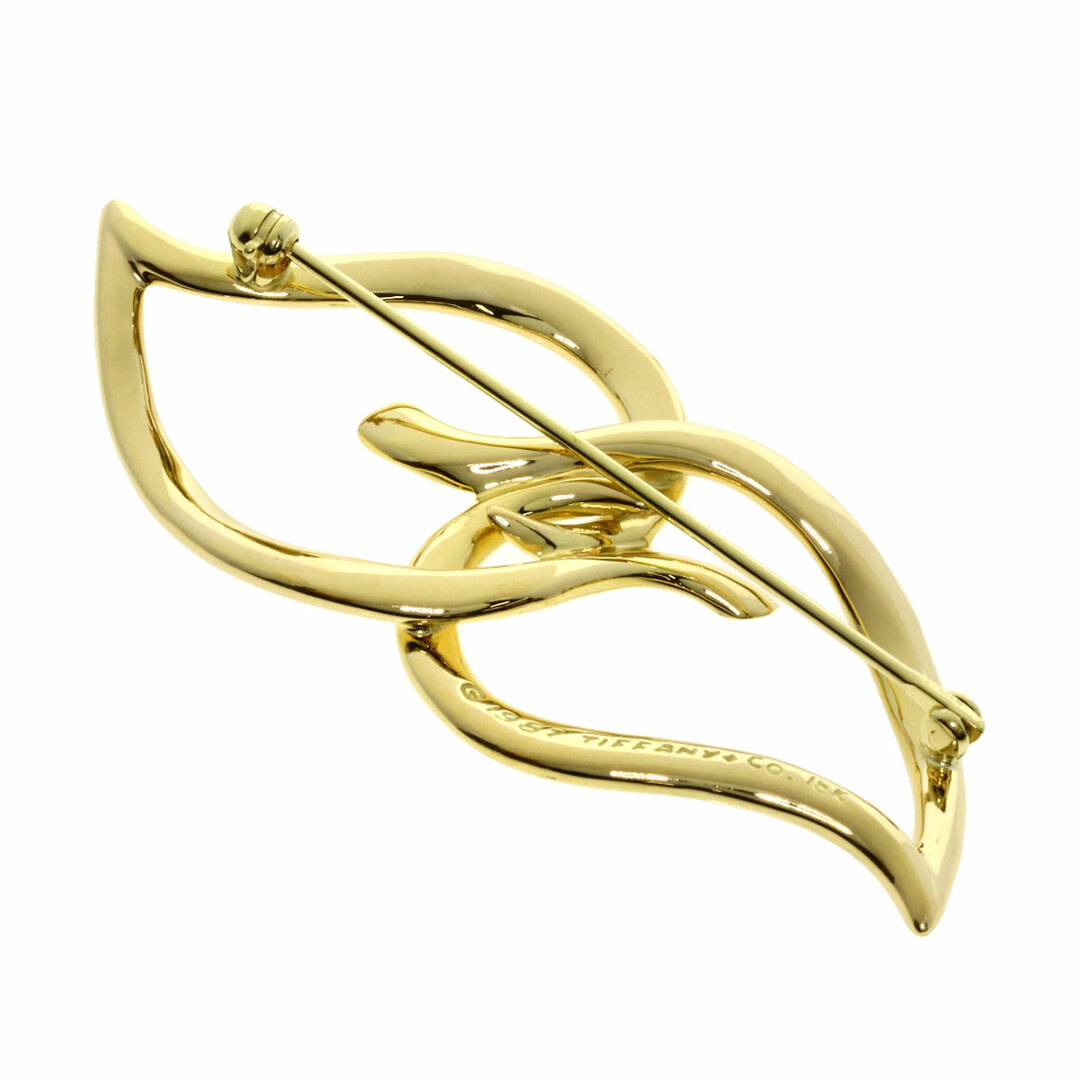 Tiffany & Co. - TIFFANY&Co. ダブルリーフ ブローチ K18YG レディース Tiffany & Co. - TIFFANY&Co. ダブルリーフ ブローチ K18YG レディース