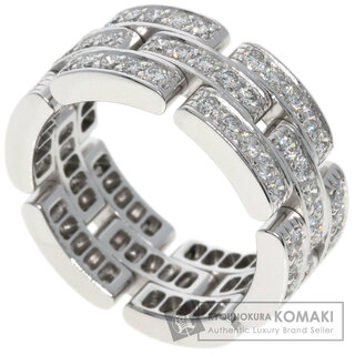 カルティエ(Cartier)のCARTIER マイヨンパンテール フルダイヤモンド リング・指輪 K18WG レディース(リング(指輪))