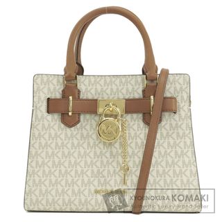 マイケルコース(Michael Kors)のMichael Kors MKシグネチャー 2WAY ハンドバッグ レザー コーテッドキャンバス レディース(ハンドバッグ)