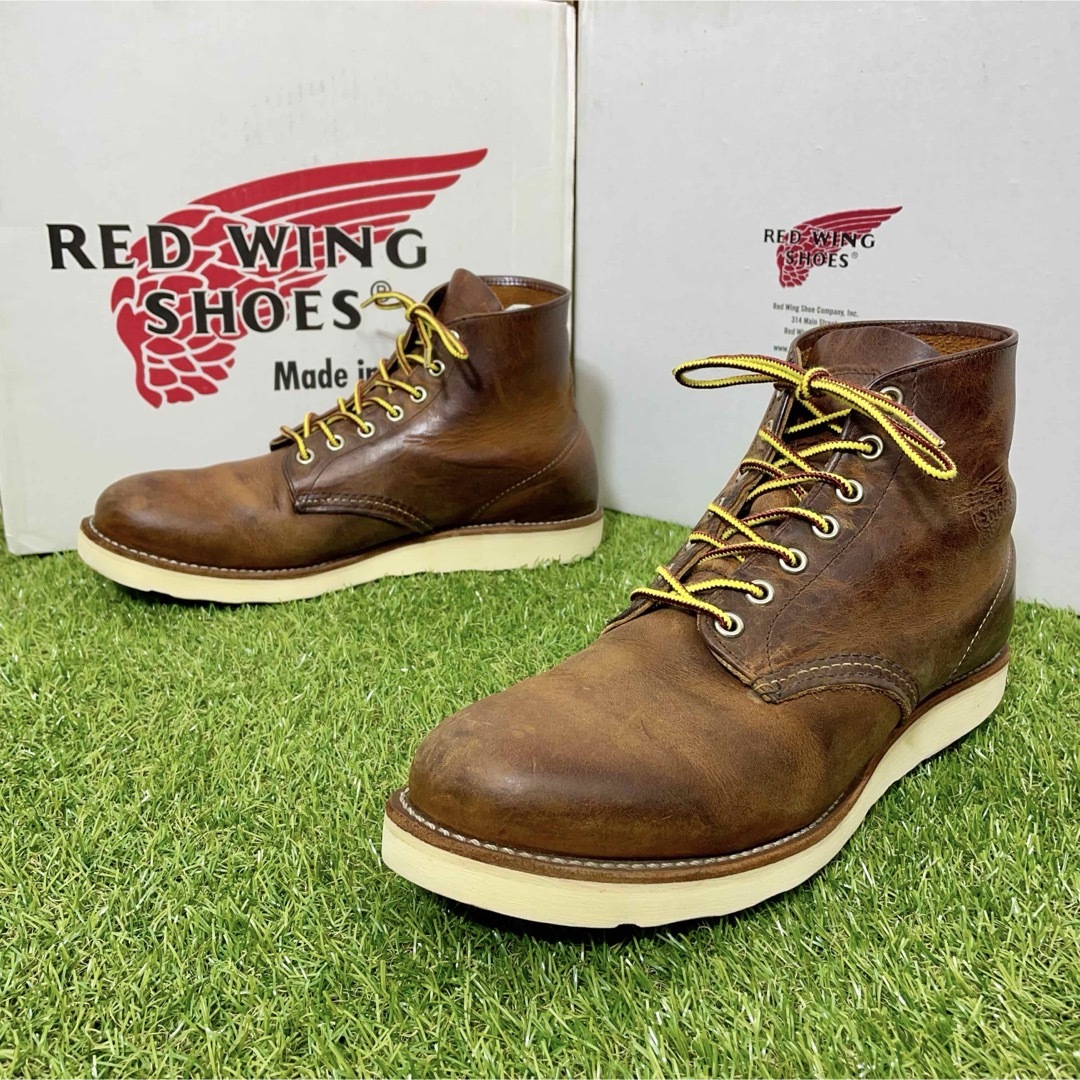 REDWING(レッドウィング)の【安心品質0331】廃盤レッドウイング9111送料込REDWINGUS9.5D メンズの靴/シューズ(ブーツ)の商品写真