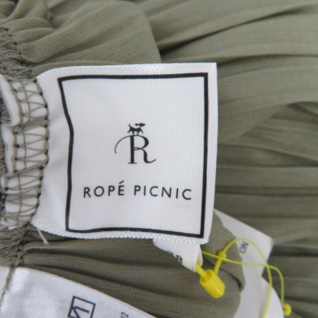 Rope' Picnic(ロペピクニック)のロペピクニック スカーチョ ガウチョパンツ アンクル丈 プリーツ 無地 38 レディースのパンツ(その他)の商品写真