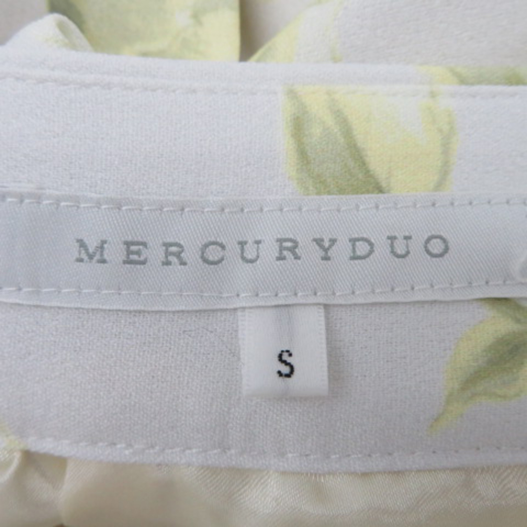 MERCURYDUO(マーキュリーデュオ)のマーキュリーデュオ フレアスカート ギャザースカート ミモレ丈 花柄 S レディースのスカート(ひざ丈スカート)の商品写真