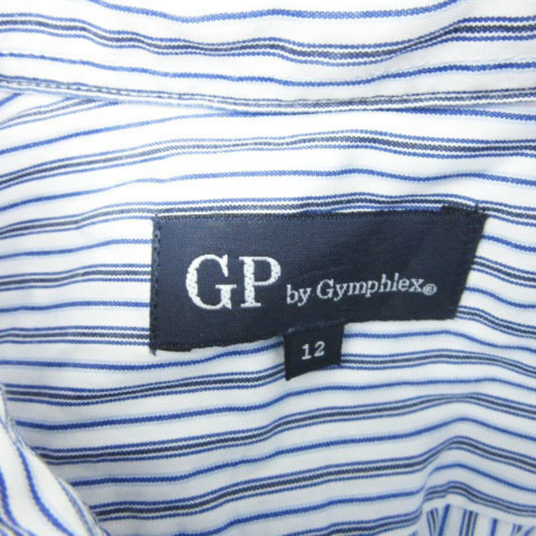 GYMPHLEX(ジムフレックス)のジムフレックス GP BY Gymphlex カジュアルシャツ 半袖 12 白 レディースのトップス(シャツ/ブラウス(半袖/袖なし))の商品写真