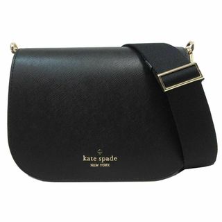 ケイトスペードニューヨーク(kate spade new york)の【新品】ケイトスペード バッグ ショルダーバッグ KC438 001(ブラック) kate spade サフィアーノ レザー マディソン サドルバッグ 斜め掛け アウトレット レディース(ショルダーバッグ)