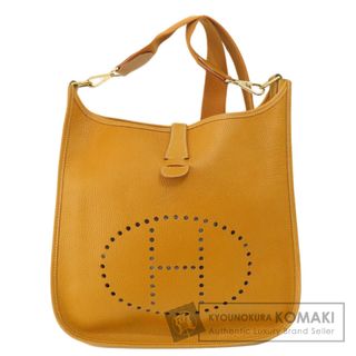 エルメス(Hermes)のHERMES エブリンGM ブラウン ゴールド金具 ショルダーバッグ アルデンヌ レディース(ショルダーバッグ)