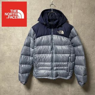 ノースフェイス(THE NORTH FACE) ブルー ダウンジャケット(メンズ)の