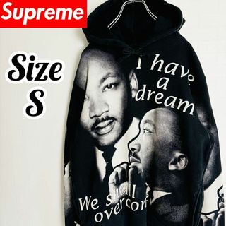 シュプリーム(Supreme)の【美品 希少】supreme シュプリーム プルオーバーパーカー キング牧師(パーカー)