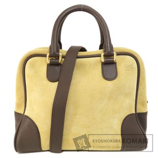 ロエベ(LOEWE)のLOEWE アマソナ 2WAY ハンドバッグ スウェード レディース(ハンドバッグ)