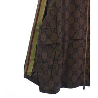 Gucci - GUCCI グッチ ブルゾン XXS 茶x黒(総柄) 【古着】【中古】の Gucci - GUCCI グッチ ブルゾン XXS 茶x黒(総柄) 【古着】【中古】の