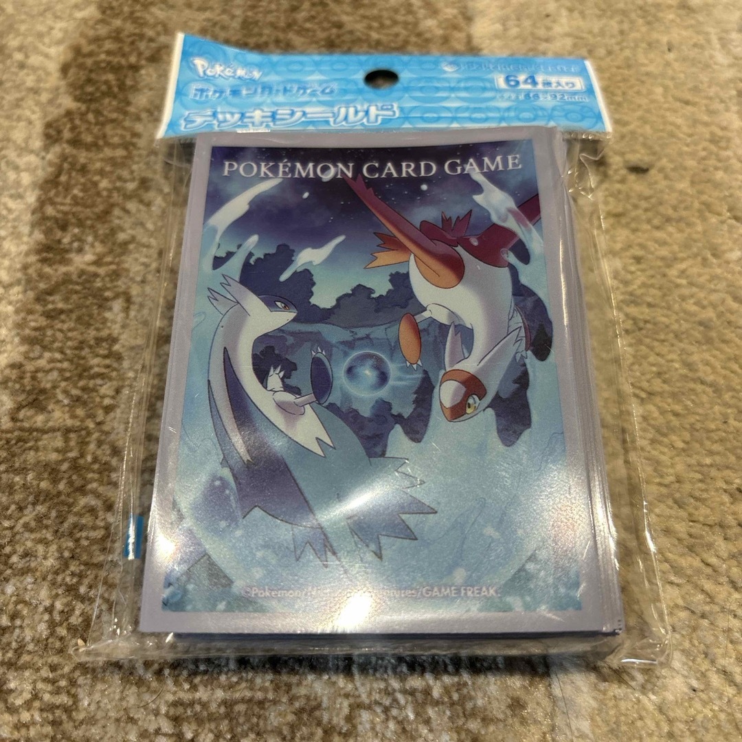 ポケモン(ポケモン)のポケモンカード デッキシールド ラティオス・ラティアス 新品未開封  エンタメ/ホビーのトレーディングカード(カードサプライ/アクセサリ)の商品写真