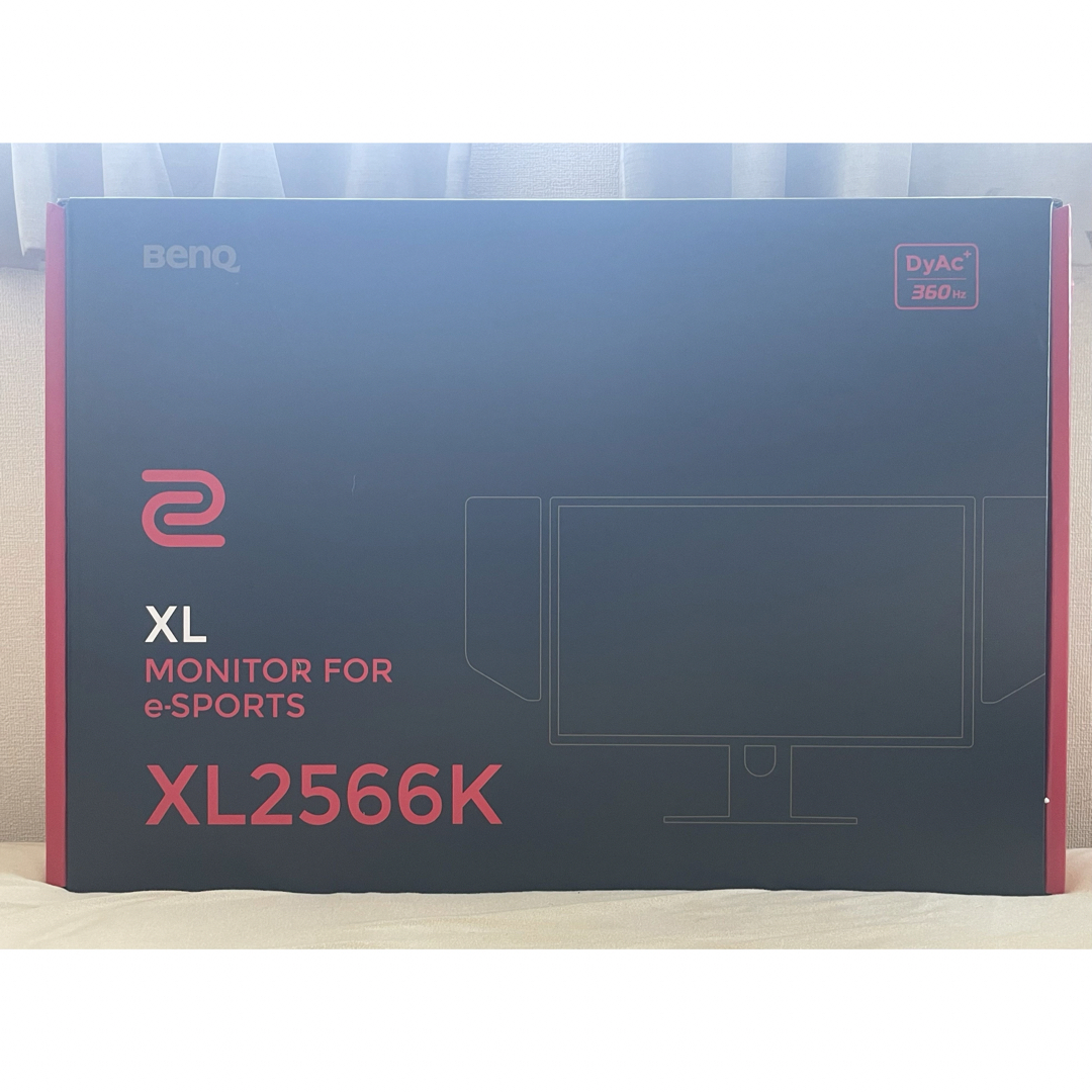 BENQ(ベンキュー)のZOWIE ゲーミングモニター XL2566K 360hz スマホ/家電/カメラのPC/タブレット(ディスプレイ)の商品写真