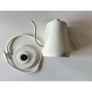 MUJI (無印良品) - グースネック　電気ケトル1.0L 珈琲　コーヒー　ホワイト　バルミーダルック