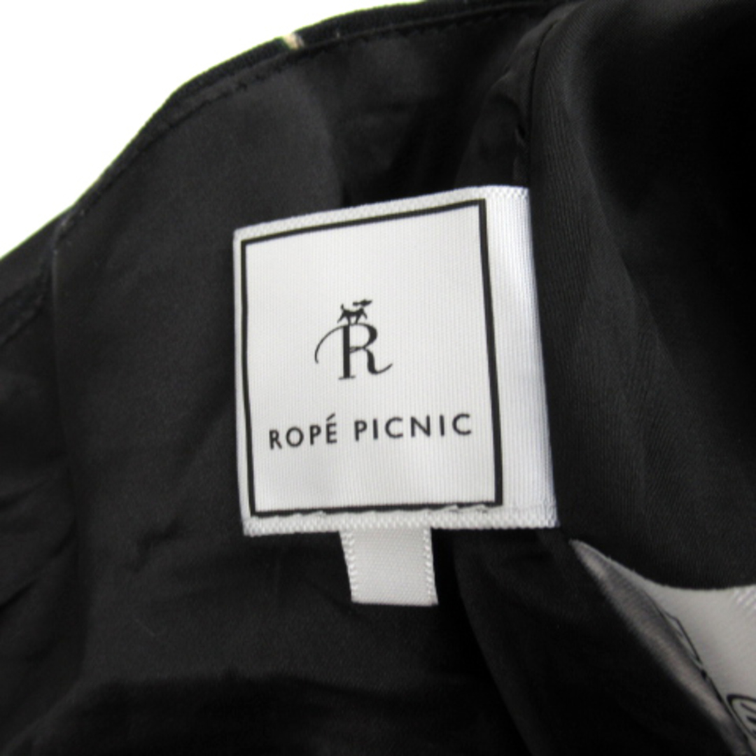 Rope' Picnic(ロペピクニック)のロペピクニック キャミソールワンピース マキシ丈 ロング丈 花柄 38 黒 レディースのワンピース(ロングワンピース/マキシワンピース)の商品写真