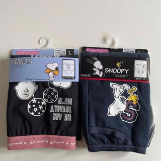 スヌーピー(SNOOPY)のサニタリーショーツ　2枚セット(ショーツ)