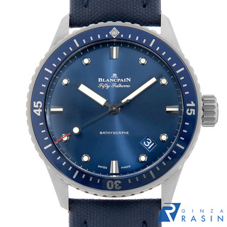 ブランパン(BLANCPAIN)のブランパン フィフティファゾムス バチスカーフ 5000-0240-O52A メンズ 中古 腕時計(腕時計(アナログ))