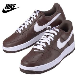 NIKE - NIKE ナイキ AIR FORCE 1 LOW RETRO QS エアフォース レトロ FD7039 200 メンズ スニーカー ブラウン ホワイト 白  ブラウンホワイト