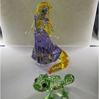 スワロフスキー(SWAROVSKI)の専用 Disney  ラプンツェル&パスカル(置物)