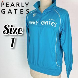 パーリーゲイツ(PEARLY GATES)の【美品】パーリーゲイツ スニードジャック ハーフジップ 蓄熱 ハイネック(ウエア)