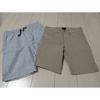 エイチアンドエム(H&M)の◆試着のみ・２枚セット◆【H&M】ショートパンツ(ショートパンツ)