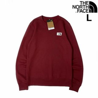 ザノースフェイス(THE NORTH FACE)のノースフェイス トレーナー スウェット US限定 裏起毛(L)赤 181130(スウェット)