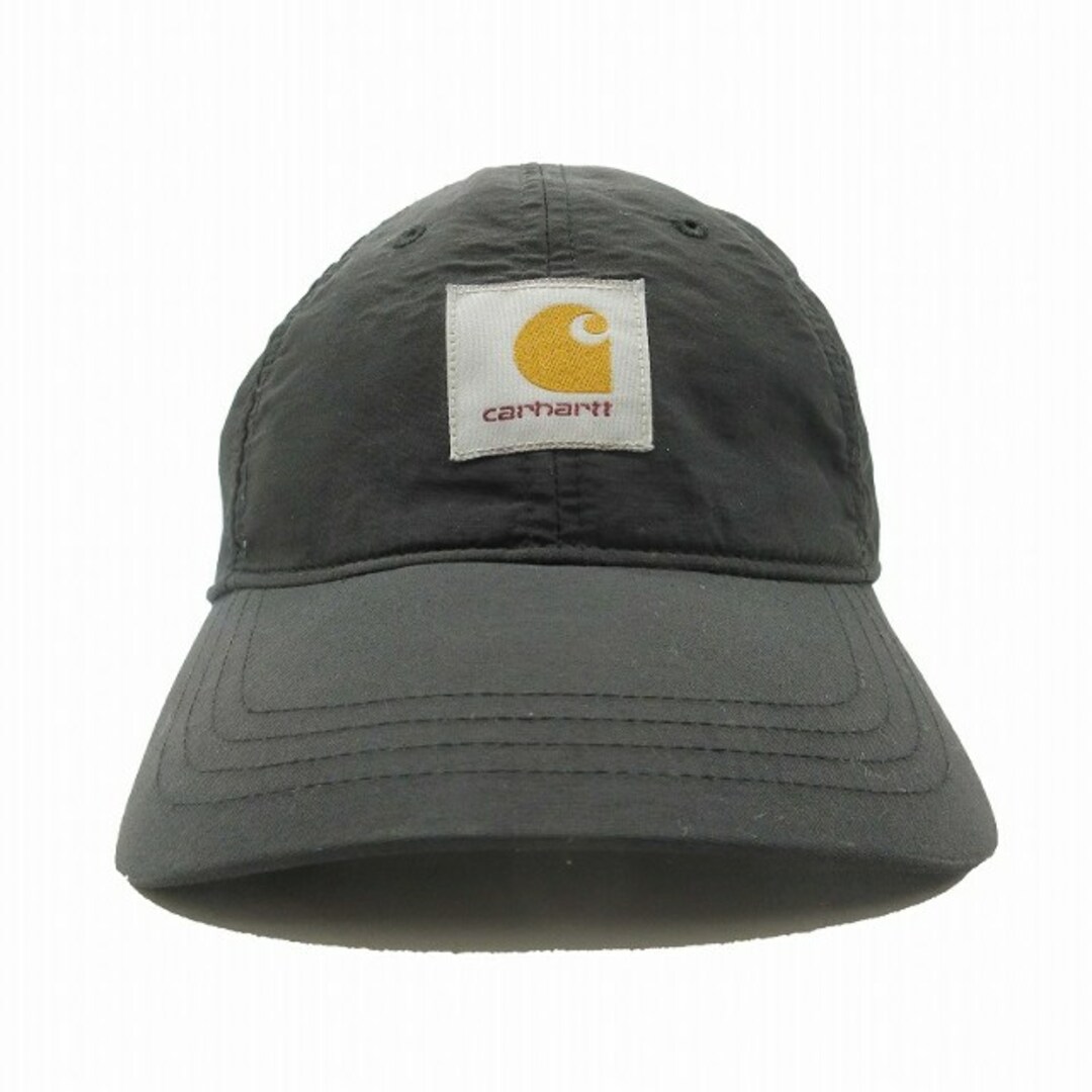 carhartt(カーハート)の美品 19SS カーハート スクエアラベル 6パネル キャップ 帽子 ナイロン メンズの帽子(キャップ)の商品写真