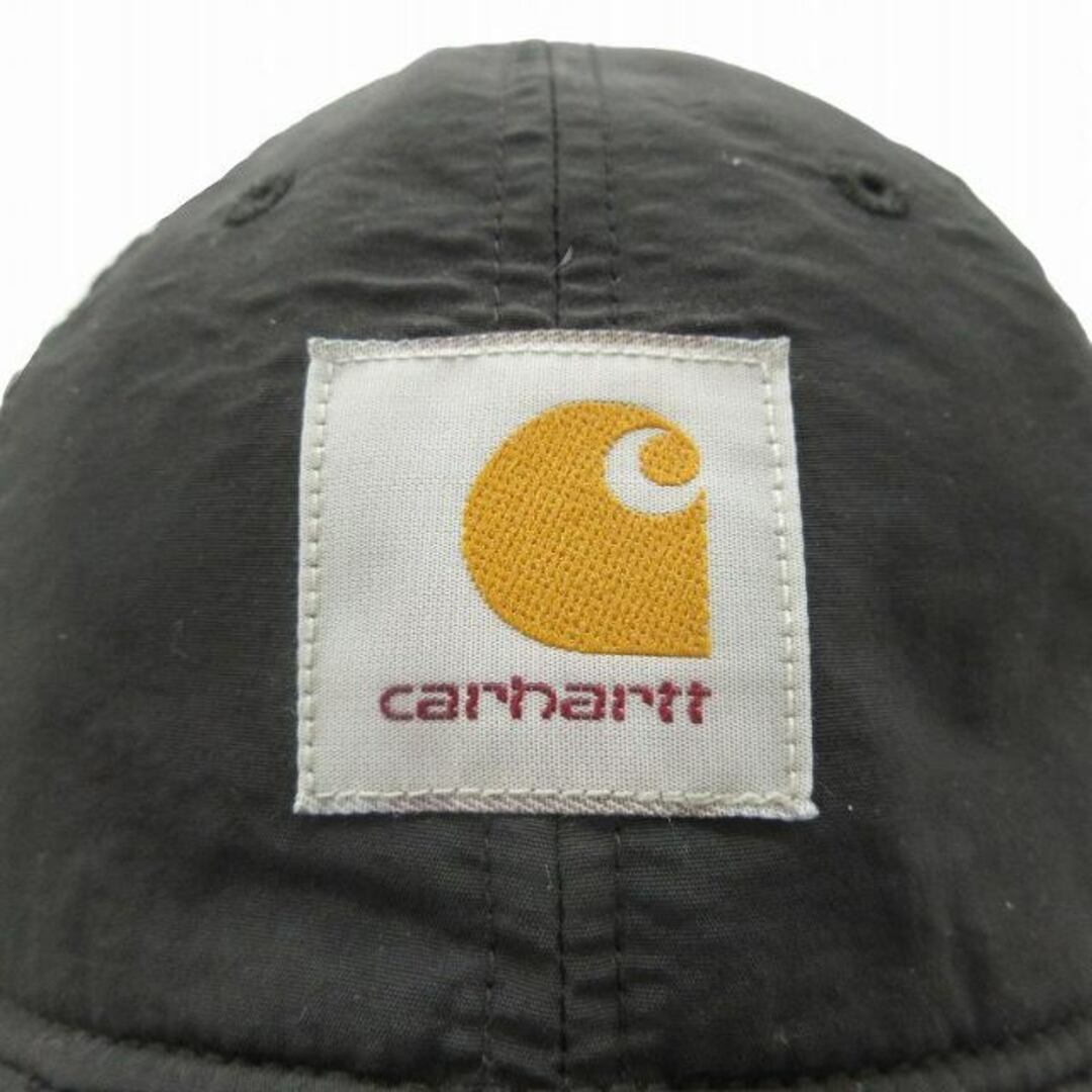 carhartt(カーハート)の美品 19SS カーハート スクエアラベル 6パネル キャップ 帽子 ナイロン メンズの帽子(キャップ)の商品写真