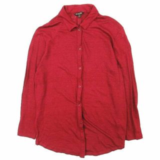 アザー(other)のMassimo Dutti マッシモドゥッティ リネン100％ ニット シャツ(シャツ/ブラウス(長袖/七分))