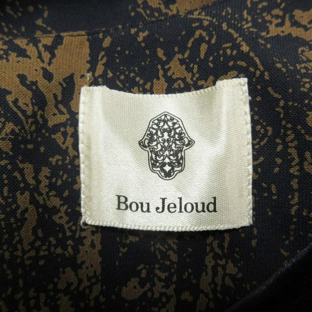 Bou Jeloud(ブージュルード)の美品 ブージュルード Bou Jeloud ペイズリー調 総柄 ワンピース レディースのワンピース(ひざ丈ワンピース)の商品写真